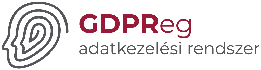 GDPReg adatkezelési rendszer logó